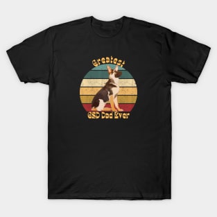 Greatest German Shepherd Dad T-Shirt